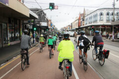 Fluorescent cycling jacket