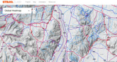 Cycling heat map