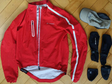 cycling rain gear